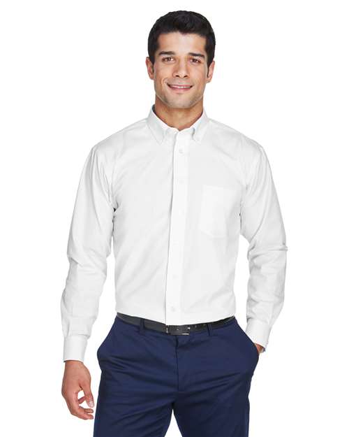 Devon & Jones Men's Crown Collection® Oxford Woven Dress Shirt