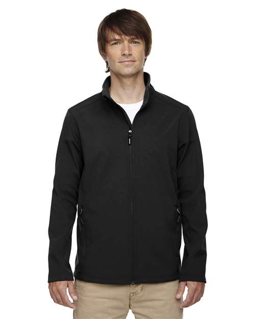 CORE365 Men's Tall Cruise Two-Layer Fleece Bonded Soft Shell Jacket