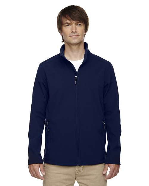 CORE365 Men's Tall Cruise Two-Layer Fleece Bonded Soft Shell Jacket