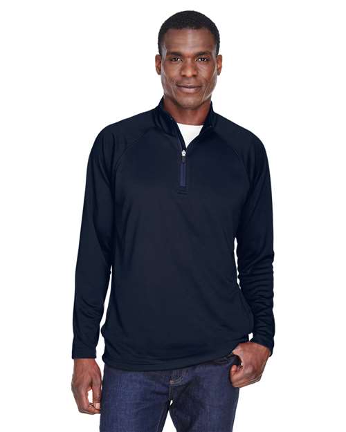 Devon & Jones Men's Stretch Tech-Shell® Compass Quarter-Zip Pullover