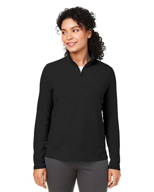 Devon & Jones Women's Raleigh Stretch Quarter-Zip Pullover