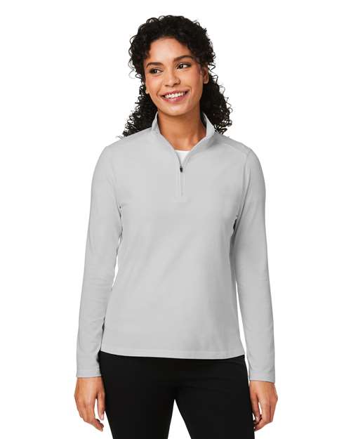 Devon & Jones Women's Raleigh Stretch Quarter-Zip Pullover