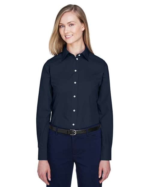 Devon & Jones Women's Crown Collection® Broadcloth Woven Dress Shirt