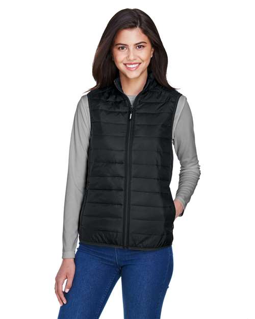 CORE365 Women's Prevail Packable Puffer Vest