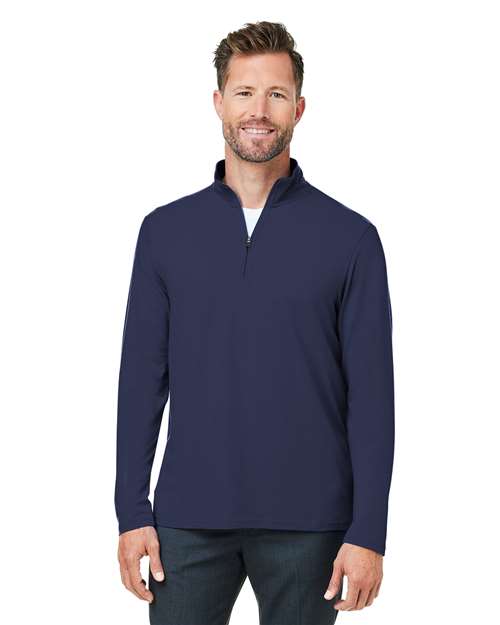 Devon & Jones Men's Raleigh Stretch Quarter-Zip Pullover