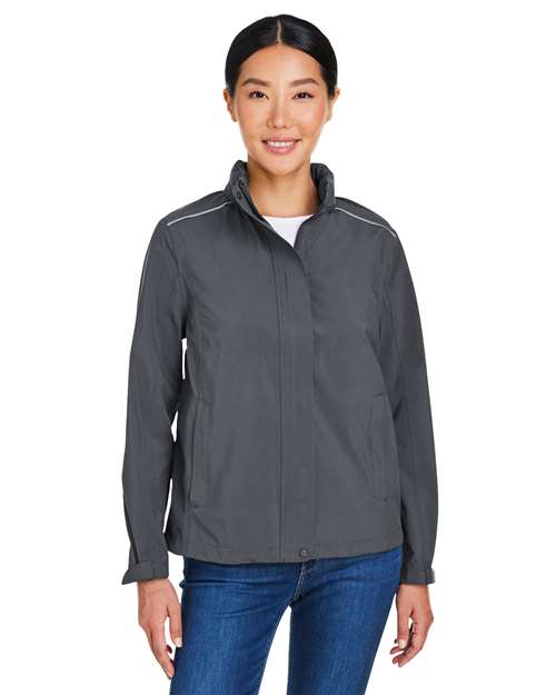 CORE365 Women's Packable Rain Jacket