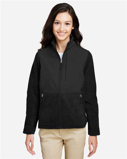 CORE365 Women's Journey Summit Hybrid Full-Zip