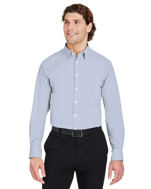 Devon & Jones Men's CrownLux Performance® Microstripe Dress Shirt