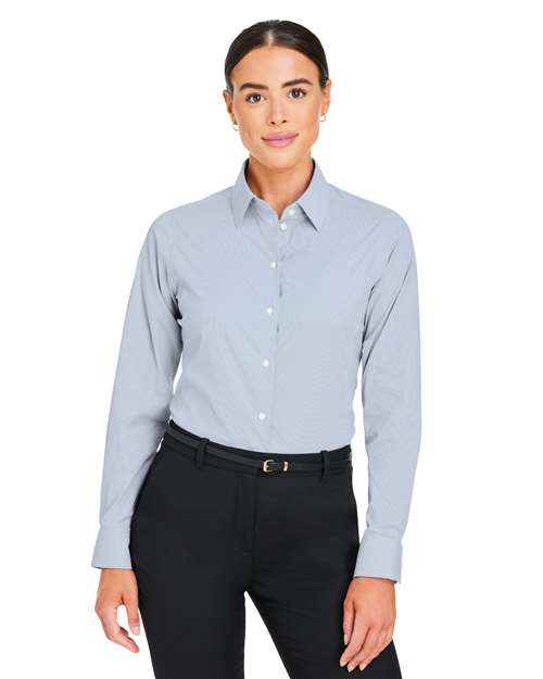 Devon & Jones Women's CrownLux Performance® Microstripe Dress Shirt