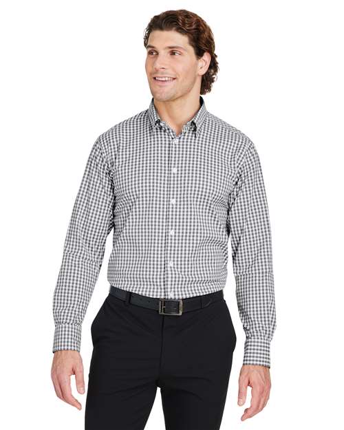 Devon & Jones Men's CrownLux Performance® Gingham Dress Shirt