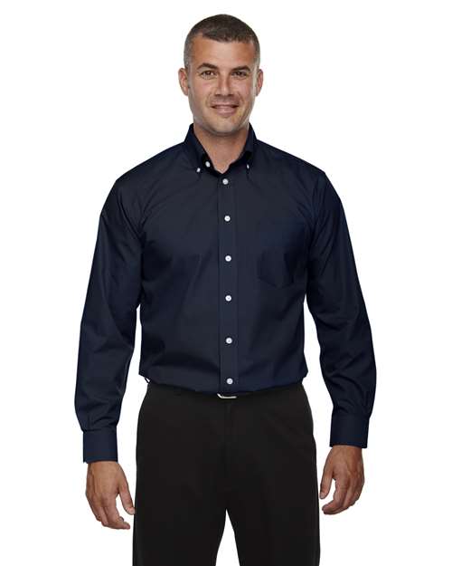 Devon & Jones Men's Tall Crown Collection® Broadcloth Woven Dress Shirt