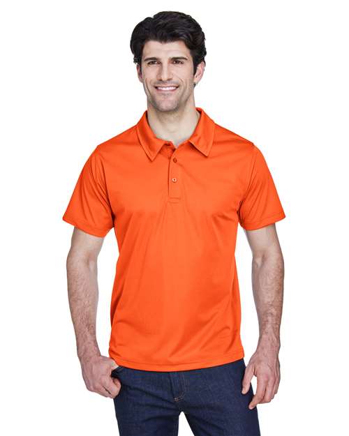 Team 365 Men's Command Snag Protection Polo - Black