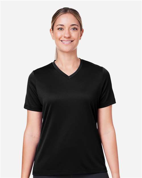 Team 365 Women's Zone Performance Mesh T-Shirt - Black
