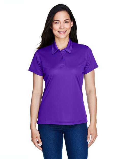 Team 365 Women's Command Snag Protection Polo - Black