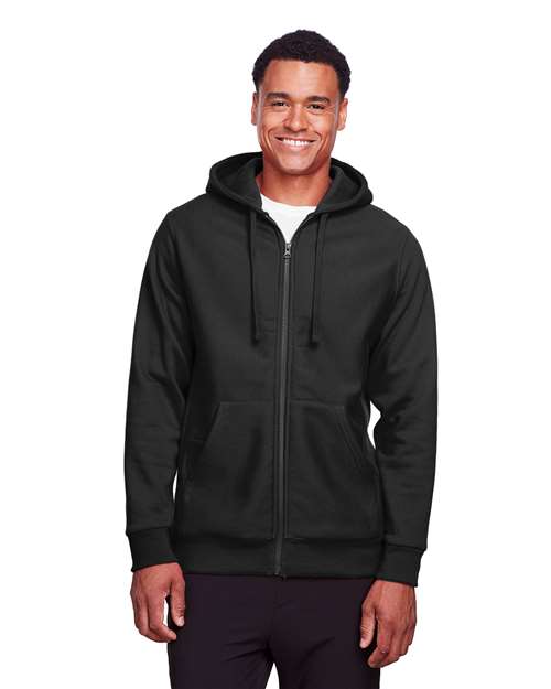 Team 365 Unisex Zone HydroSport™ Heavyweight Full-Zip Hooded Sweatshirt