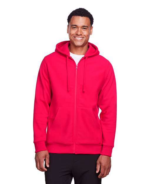 Team 365 Unisex Zone HydroSport™ Heavyweight Full-Zip Hooded Sweatshirt