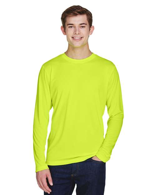 Team 365 Men's Zone Performance Long Sleeve T-Shirt - Black