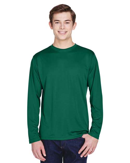 Team 365 Men's Zone Performance Long Sleeve T-Shirt - Black