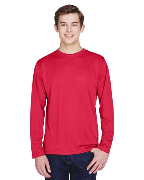 Team 365 Men's Zone Performance Long Sleeve T-Shirt - Black