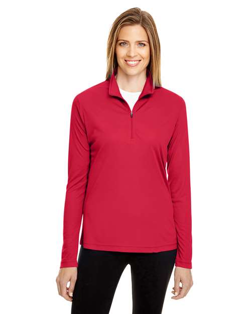 Team 365 Women's Zone Performance Quarter-Zip Pullover