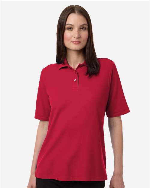 Harriton Women's Maverick CVC Pique Polo