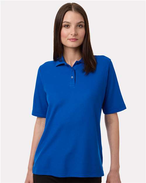 Harriton Women's Maverick CVC Pique Polo