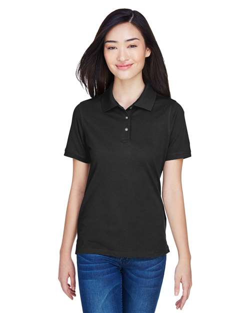 Harriton Women's Easy Blend Polo