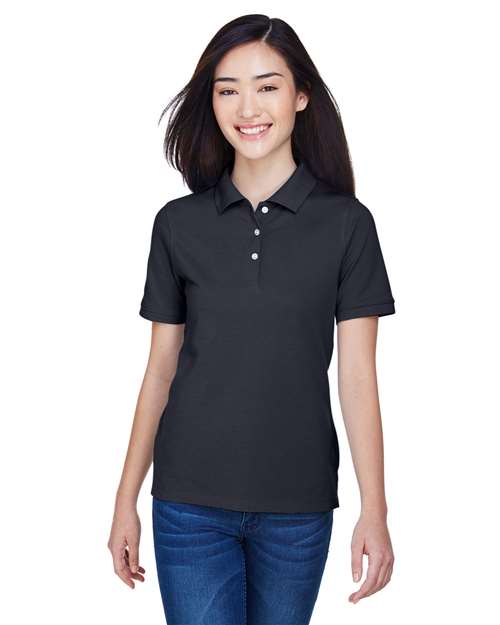 Harriton Women's Easy Blend Polo