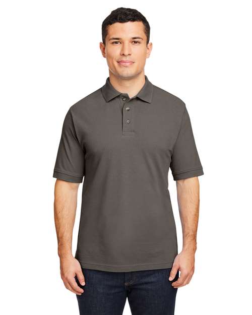 Harriton Men's Pique Polo