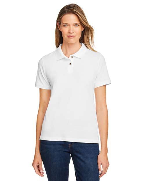 Harriton Women's Cotton Polo