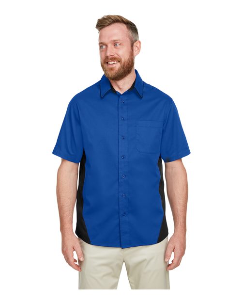 Harriton Men's Flash IL Colorblock Shirt