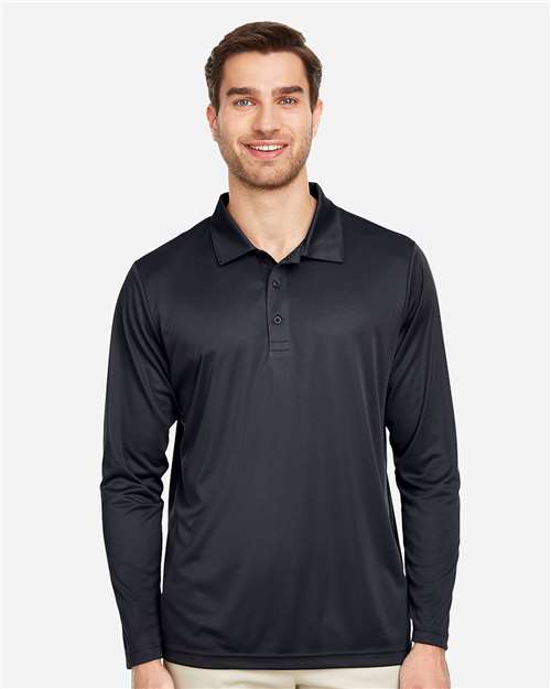 Team 365 Men's Zone Performance Long Sleeve Polo