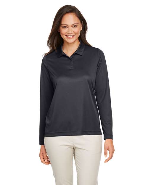Team 365 Women's Zone Performance Long Sleeve Polo