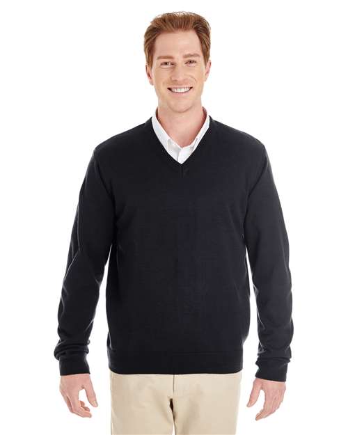 Harriton Men's Pilbloc™ V-Neck Sweater