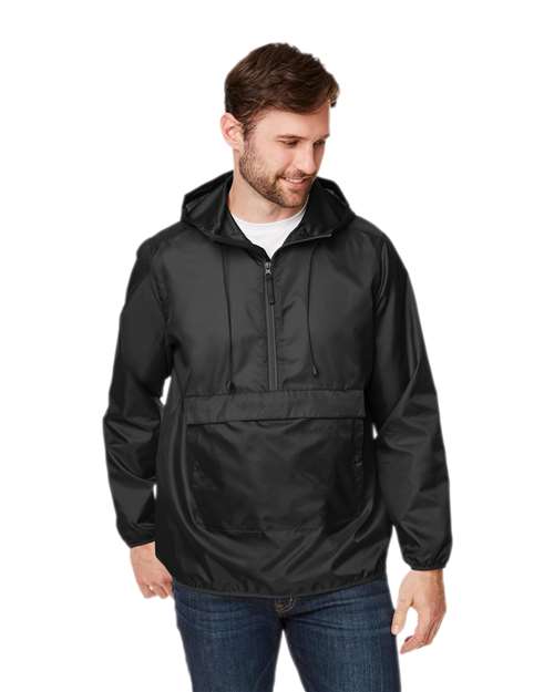 Team 365 Unisex Zone Protect Packable Anorak Jacket