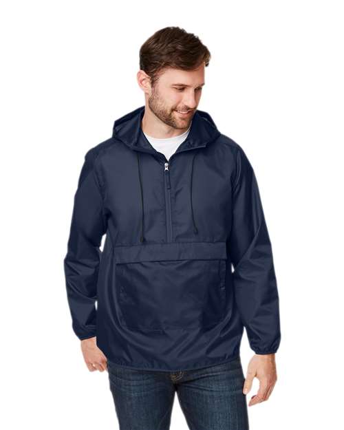 Team 365 Unisex Zone Protect Packable Anorak Jacket