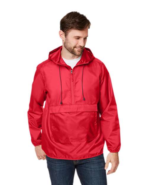 Team 365 Unisex Zone Protect Packable Anorak Jacket