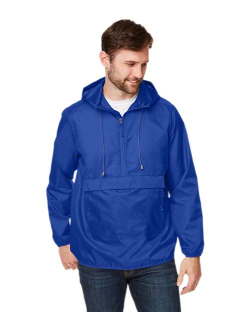 Team 365 Unisex Zone Protect Packable Anorak Jacket