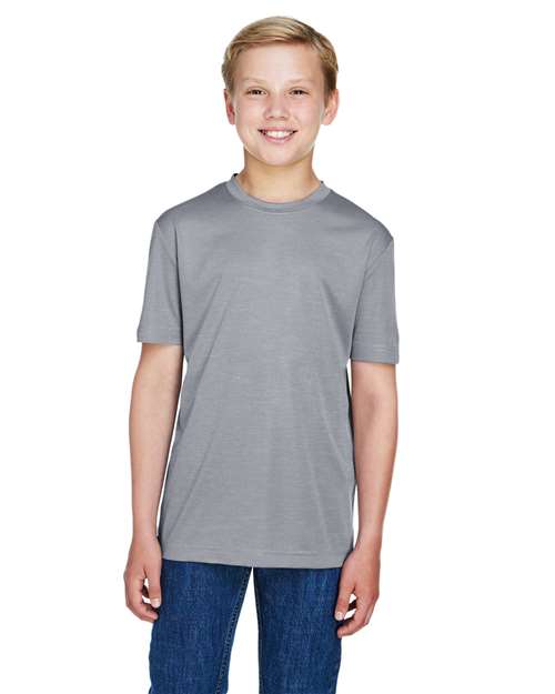 Team 365 Youth Sonic Heather Performance T-Shirt