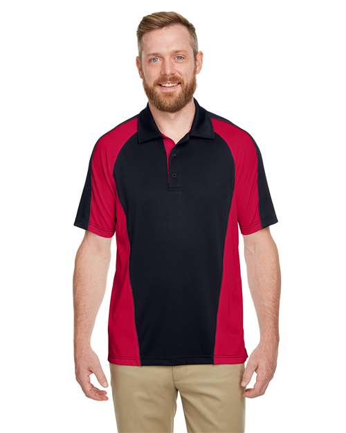 Harriton Men's Advantage Snag Protection Plus IL Colorblock Polo