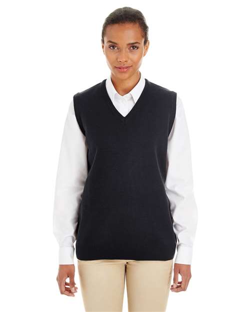 Harriton Women's Pilbloc™ V-Neck Sweater Vest