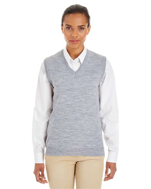 Harriton Women's Pilbloc™ V-Neck Sweater Vest