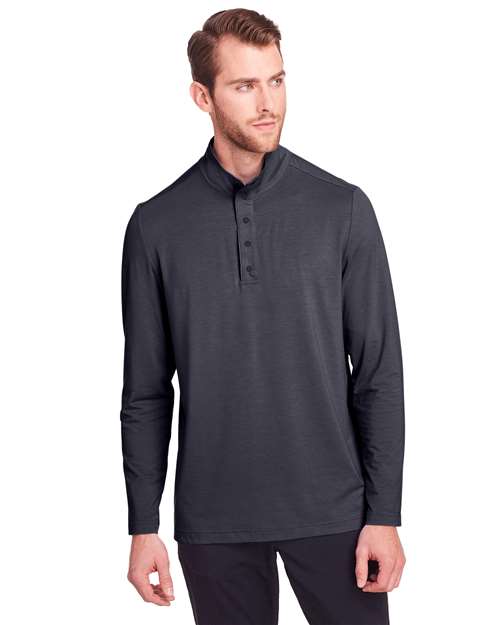 North End Men's JAQ Stretch Performance Snap-Neck Pullover