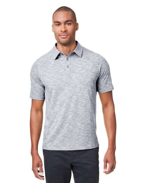 North End Men's Eclipse Jacquard Polo
