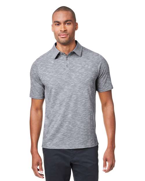 North End Men's Eclipse Jacquard Polo