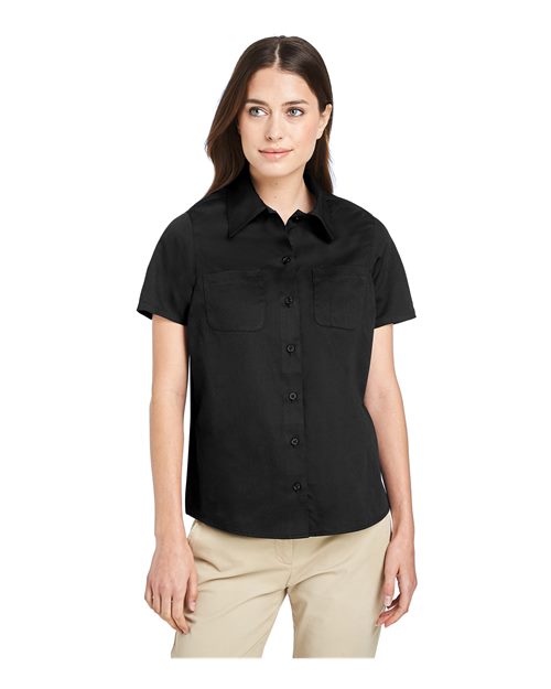 Harriton Women's Advantage IL Short Sleeve Dress Shirt