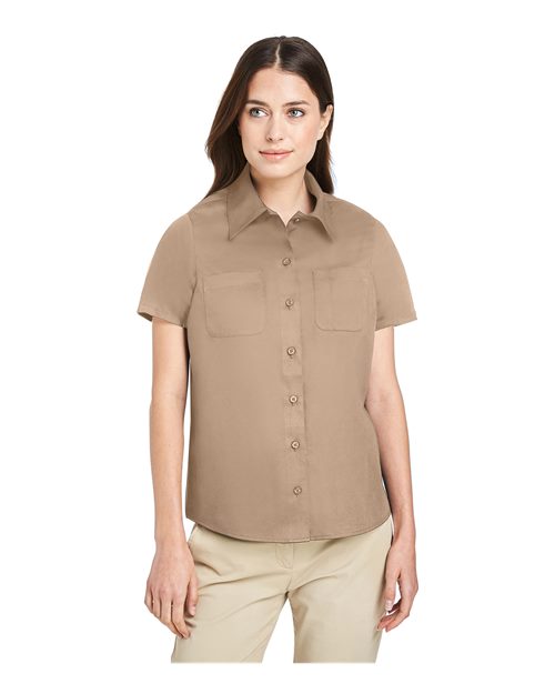 Harriton Women's Advantage IL Short Sleeve Dress Shirt