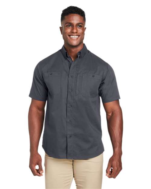 Harriton Men's Advantage IL Short Sleeve Work Shirt