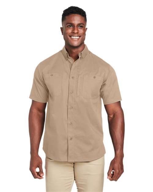 Harriton Men's Advantage IL Short Sleeve Work Shirt
