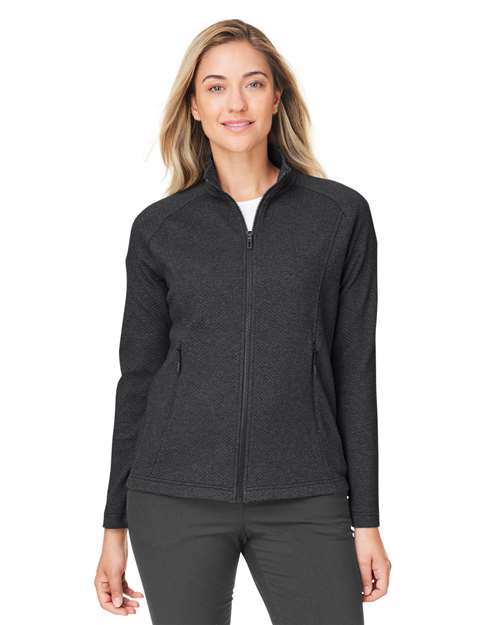 North End Women's Spirit Textured Full-Zip